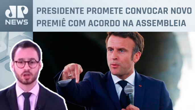 Macron diz que “ninguém ganhou” eleições legislativas na França; Fabrizio Neitzke analisa