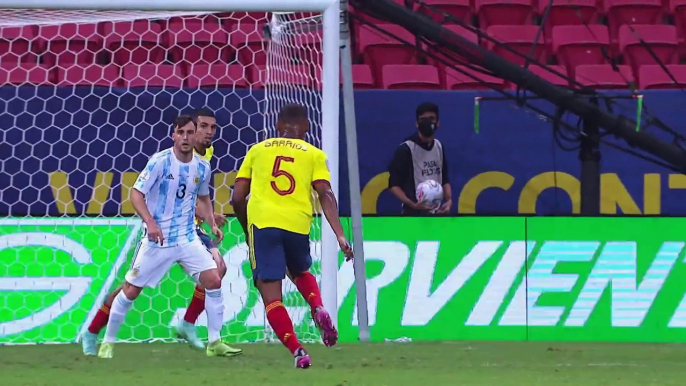 Argentina vs Colombia (1 (3) - (2) 1) I Copa América 2021 | Semifinal