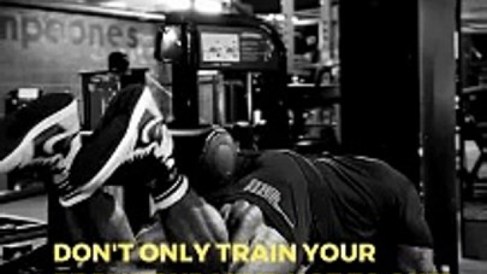 "Don't just train your body; train your mind to never quit!  Watch this powerful workout routine that builds both physical and mental strength. Stay motivated and push your limits!   #fitnessmotivation  #mindovermatter  #workoutinspiration  #trainyour