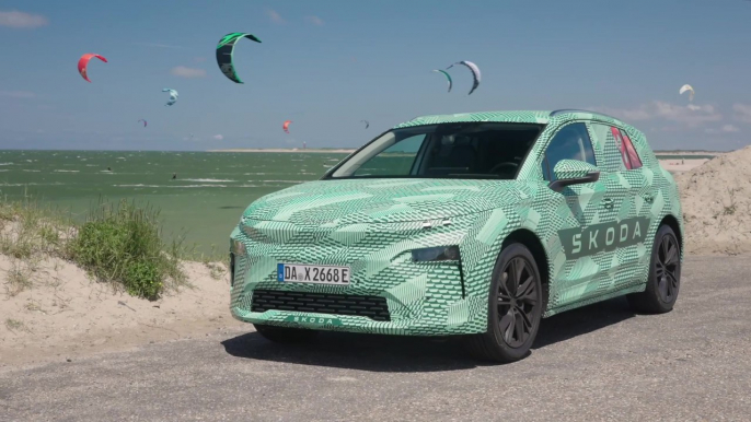 Der neue Škoda Elroq - Modern Solid-Design und Design Selections mit noch mehr nachhaltigen Materialien