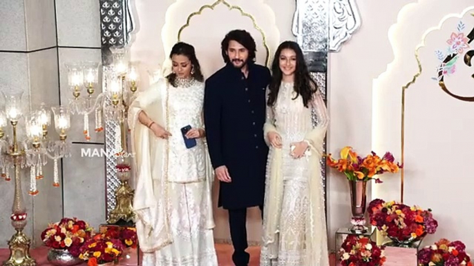 Mahesh Babu and Namrata Shirodkar  latest  visuals at Anant Ambani wedding