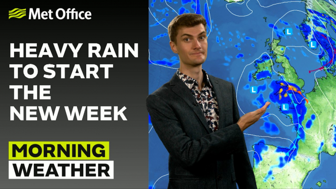 Met Office Morning Weather Forecast 15/07/24 -Heavy rain for some, flooding possible