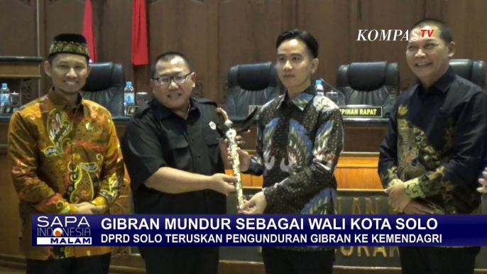 Mengundurkan Diri Sebagai Wali Kota Solo, Gibran Siapkan Diri untuk Pelantikan Wakil Presiden