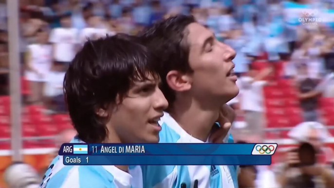 El gol de Ángel Di María en Argentina vs Nigeria (1-0) | Juegos Olímpicos 2008 Pekin | Fútbol masculino | Final