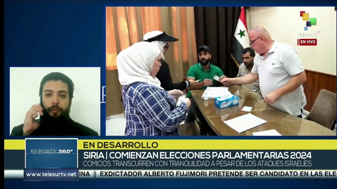 Con tranquilidad transcurren elecciones parlamentarias en Siria