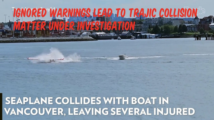 **"Miraculous Escape: Seaplane and Boat Collision in Vancouver Harbour Leaves Multiple Injured"**