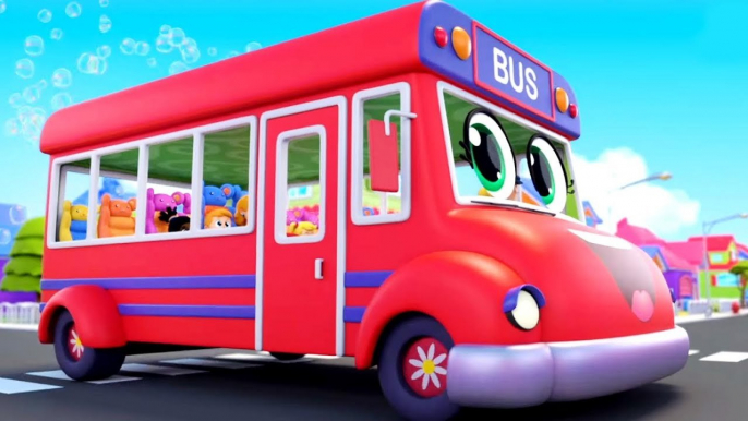 Wheels On The Bus Go Round And Round + More Vehicle Songs for Toddlers