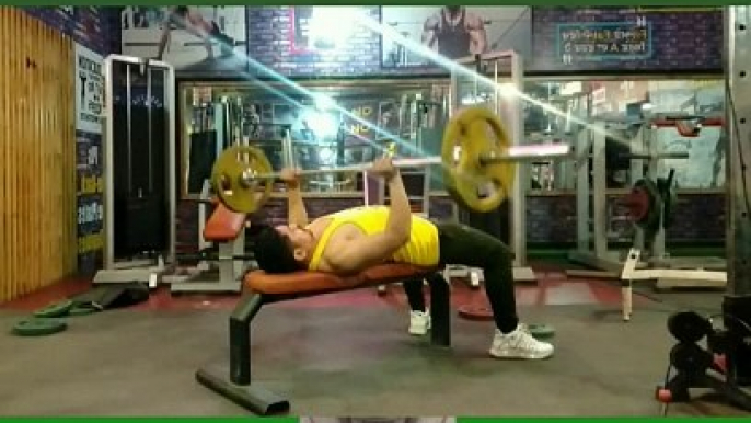 ❌ BARBELL BENCH PRESS ✔️  How can I Build My  CHEST Bigger?  #heermlgangaputra #naturalbodybuilding #workout #exercise #fitness #gym #muscle #training