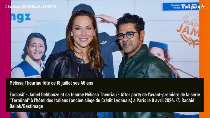 Mélissa Theuriau couverte d'amour par Jamel Debbouze et leurs enfants : sa fille Lila est son sosie de look