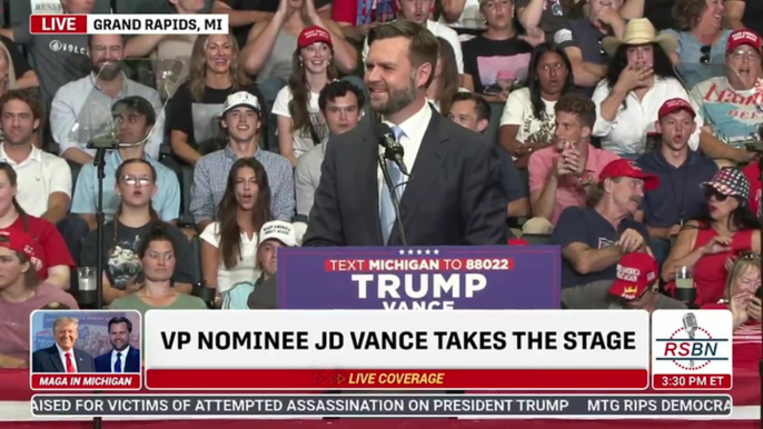 JD Vance accuses Kamala Harris of doing nothing but ‘collect a check’