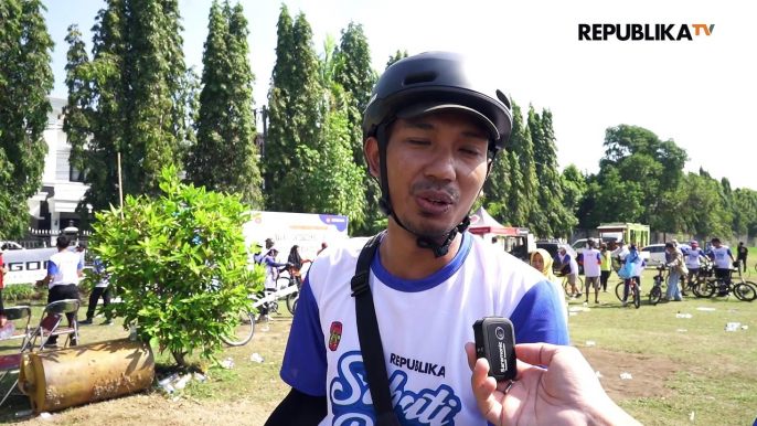 Fun Bike Sehati untuk Bumi, Ajang Silaturahmi dan Penghijauan