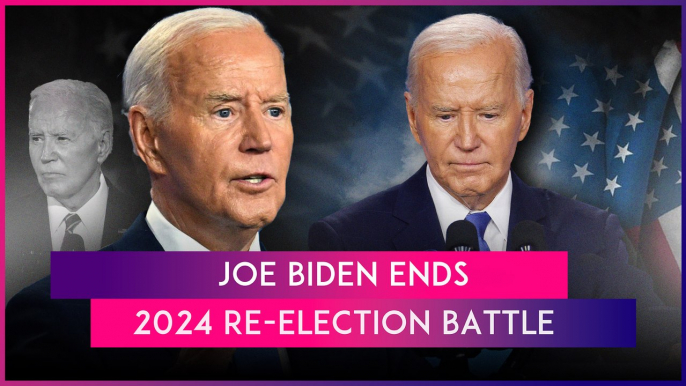 Joe Biden Ends 2024 Re-Election Campaign Against Trump, Endorses Kamala Harris For Presidential Race