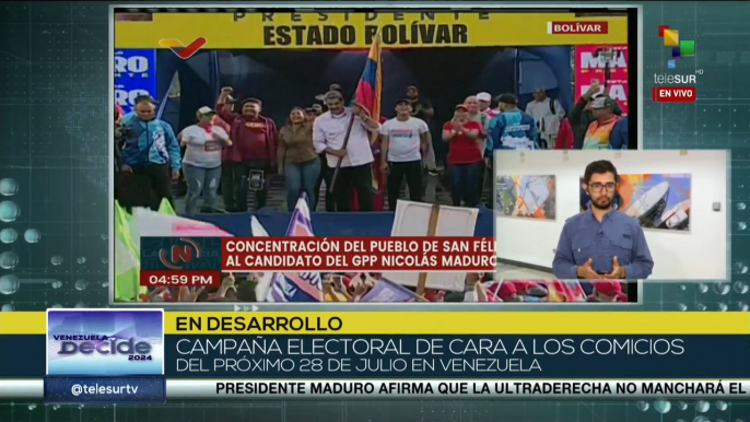 Última semana de campaña de cara a comicios presidenciales en Venezuela