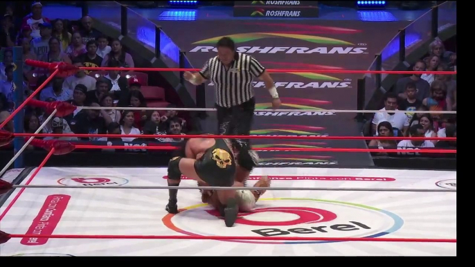 Flip Gordon, Máscara Dorada, Neón vs Ángel de Oro, Bárbaro Cavernario, Dragón Rojo Jr.