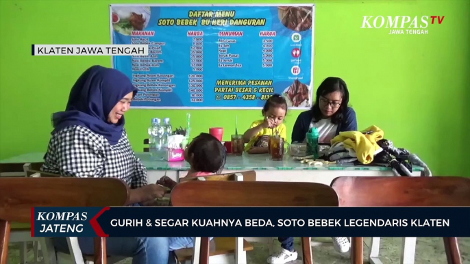 Gurih dan Segar Kuahnya Beda, Soto Bebek Legendaris Klaten