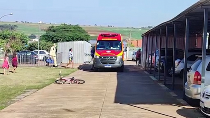 Após apanhar do ex-marido, mulher é socorrida pelo Siate com fratura na mandíbula