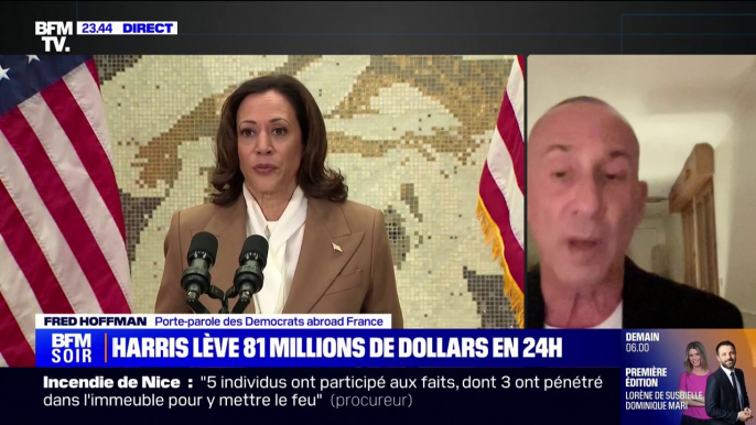 Fred Hoffman (Democrats abroad France): "Si on va dans le fond des sujets, Kamala Harris va gagner"