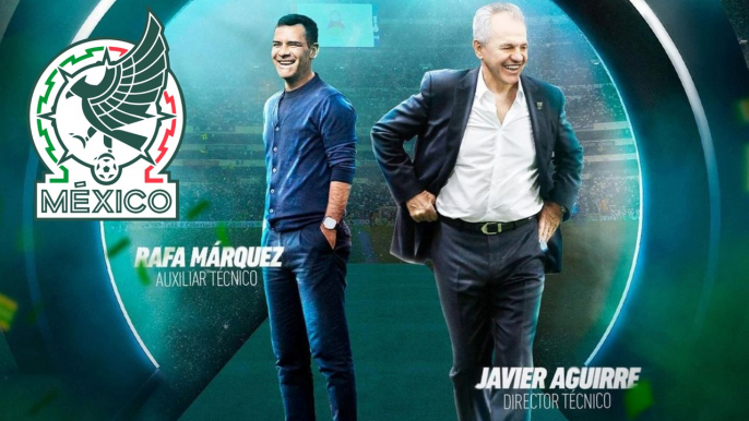 La Federación Mexicana de Futbol confirma la llegada de Javier Aguirre y Rafael Márquez al Tri hasta 2030