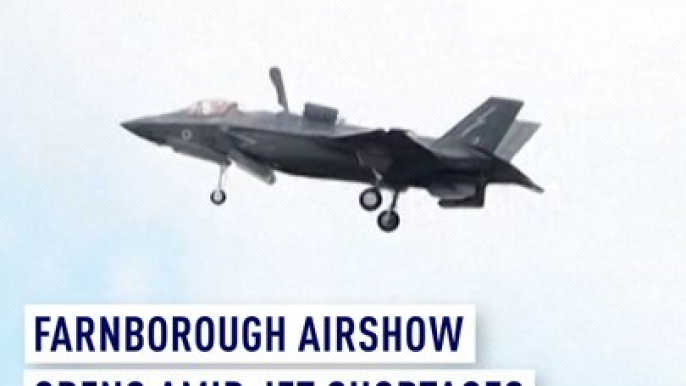 Farnborough Airshow opens amid jet shortages & supply chain challenges