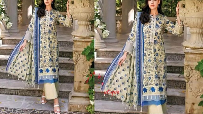 New Casual Wear Printed Lawn Cotton Linen Dress Designs 2024||Lawn Kurti Designs For Girls