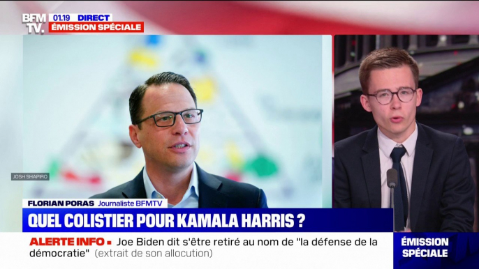 Présidentielle américaine: quel vice-président pour Kamala Harris en cas d'investiture par le Parti démocrate?