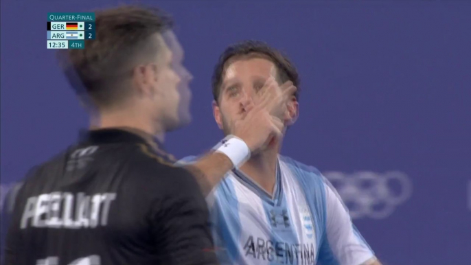 Agustín Mazzilli empata otra vez en el Alemania vs Argentina (3-2)| Juegos Olímpicos 2024 París | Hóckey sobre césped, Masculino, Cuartos de final