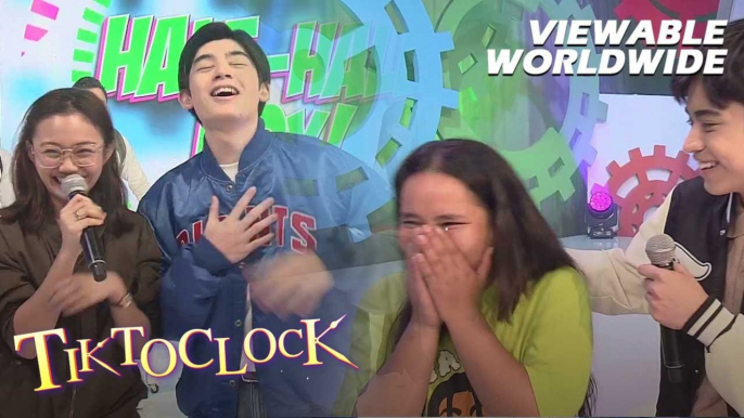 TiktoClock: Dom Pangilinan, Shan Vesagas, at John Clifford, pinakilig ang Tiktropa!