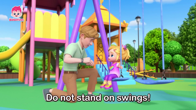 EP117 _ Ouch! Playground Safety Song _ Bebefinn Nursery Rhymes for Kids