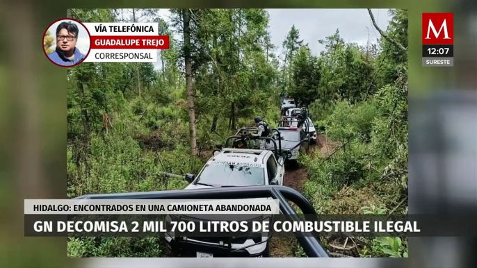 Aseguran 2 mil 700 litros de combustible ilegal en Hidalgo