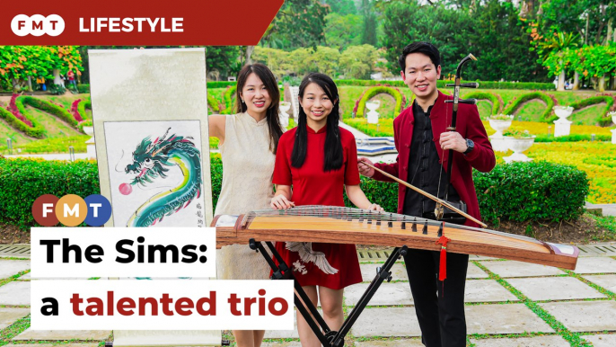 The Sims: a trio of traditional Chinese musicians and artists