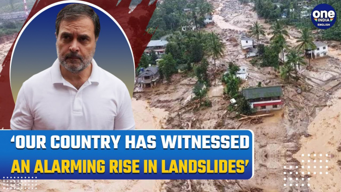 Kerala Wayanad Landslide: Rahul Gandhi Urges Mapping of  Landslide-prone Areas Amid Wayanad Tragedy