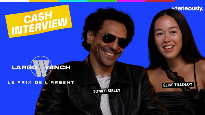 LARGO WINCH 3 : L'interview CA$H de Tomer Sisley et Elise Tilloloy