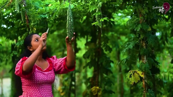 Cooking mission of making my Brother eats Bitter gourd by removing it s bitterness! _ Traditional Me