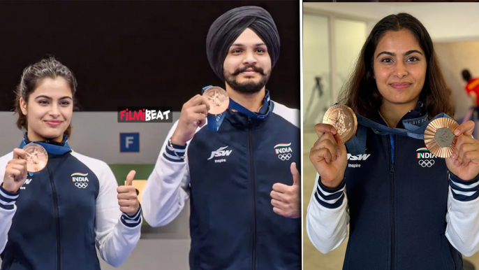 Manu Bhaker 2024 Olympics: एक Olympic में 2 Medal जीतने वाली First Indian Athlete | Sarabjot Singh