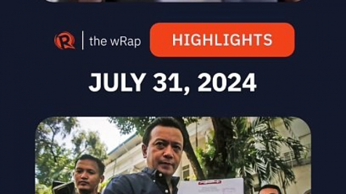 Today’s headlines: Michael Yang, Trillanes, boxers in Paris Olympics | The wRap | July 31, 2024