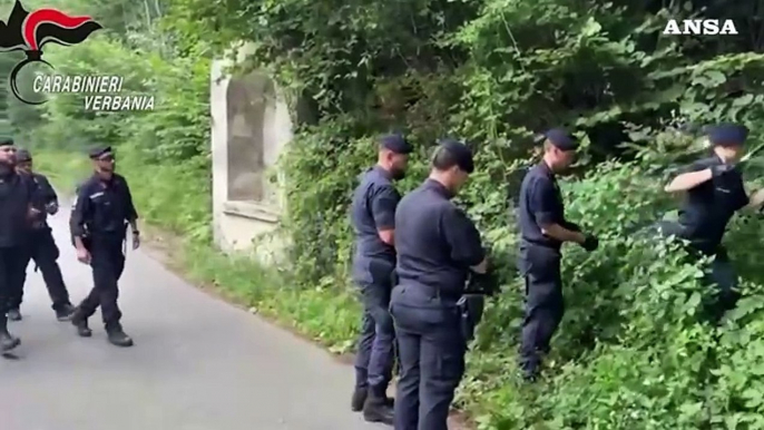 Blitz nel bosco dello spaccio nel Vco, arrestati due pusher