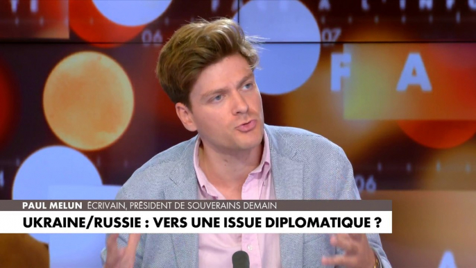 Pour Paul Melun : «L’ouverture à la négociation de Volodymyr Zelensky vient de l’usure de la guerre, mais aujourd’hui il faut saisir cette opportunité»