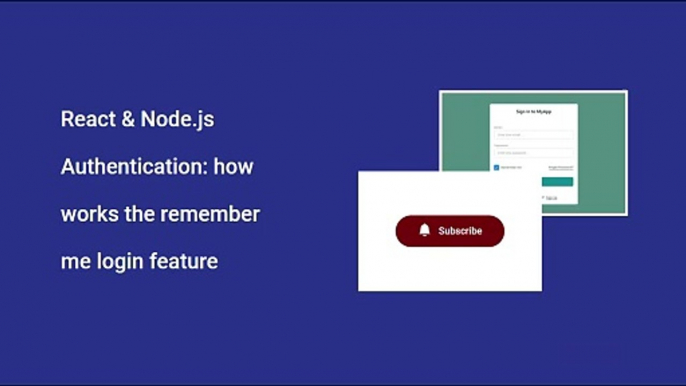 React & Node.js Authentication: how works the remember me login feature