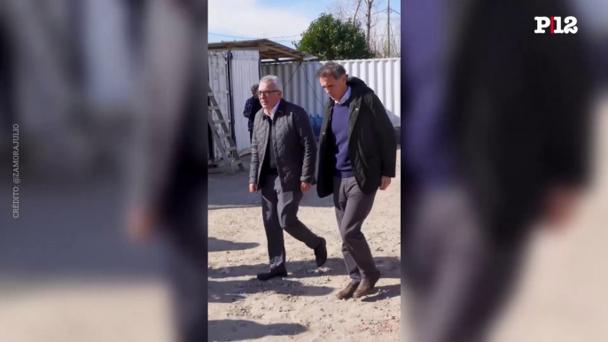 Julio Zamora y Gabriel Katopodis recorrieron la obra del Hospital de Alta Complejidad de Tigre