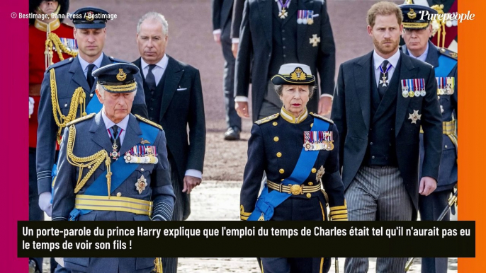 Coup dur pour le roi : Charles III tend la main à son fils le prince Harry, le papa d'Archie et Lilibet l'envoie balader