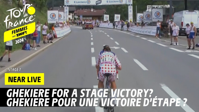 Ghekiere for a stage victory? - Stage 7 - Tour de France Femmes avec Zwift 2024