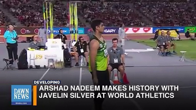 Pakistan s Arshad Nadeem Makes History With Javelin Silver At World Athletics _ Dawn News English