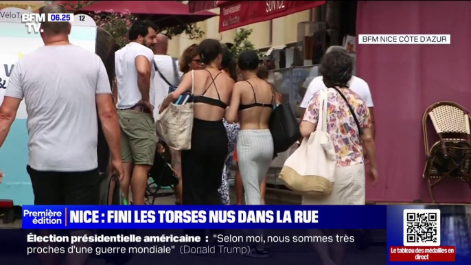 Nice: la police traque les torses nus dans la rue