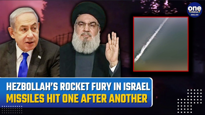 Hezbollah Unleashes Devastating Rocket Barrage on Israeli Military HQs in Fierce Show of Power