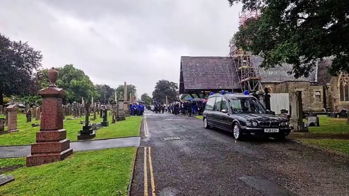 Senior reporter Aimee Seddon attends the emotional funeral of tragic Lancashire teen Jay Slater