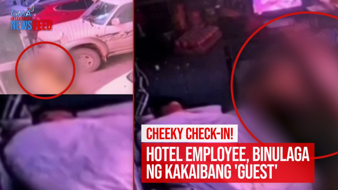 Cheeky check-in! Hotel employee, binulaga ng kakaibang 'guest' | GMA Integrated Newsfeed