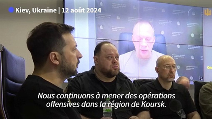 L'Ukraine dit contrôler 1.000 km2 de territoire russe dans la région de Koursk