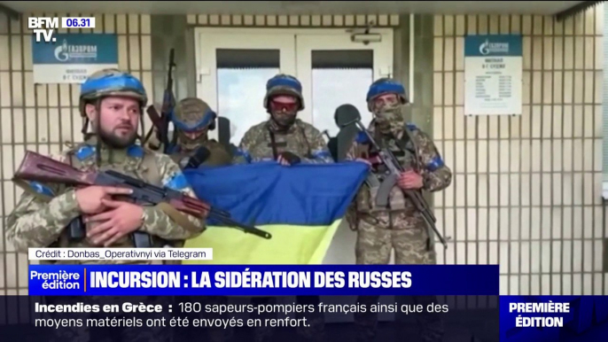 Face à l'incursion de l'armée ukrainienne à Koursk, des Russes sont contraints de fuir