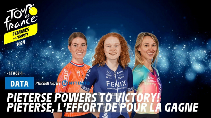 Pieterse powers to victory!  - Tour de France Femmes avec Zwift 2024