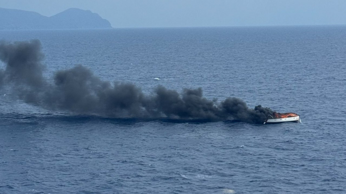 Corse : six passagers d’un bateau en feu secourus par un navire Corsica Ferries